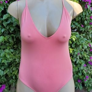 Salmon Pink One-piece